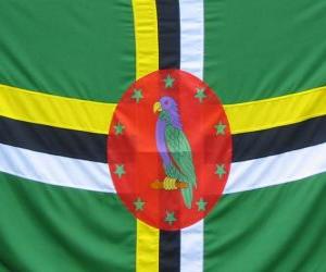 пазл Флаг Доминики